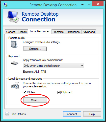 remote desktop transfer