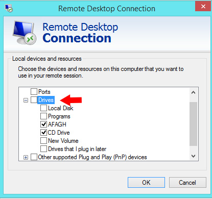 remote desktop transfer