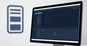 پنل مدیریت هاست با نمایش اطلاعات سرور