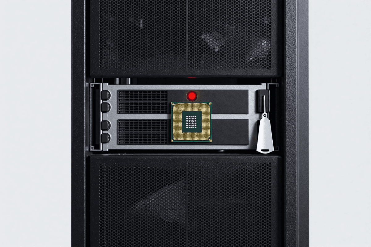 نمایش افزایش ناگهانی مصرف CPU در سرور