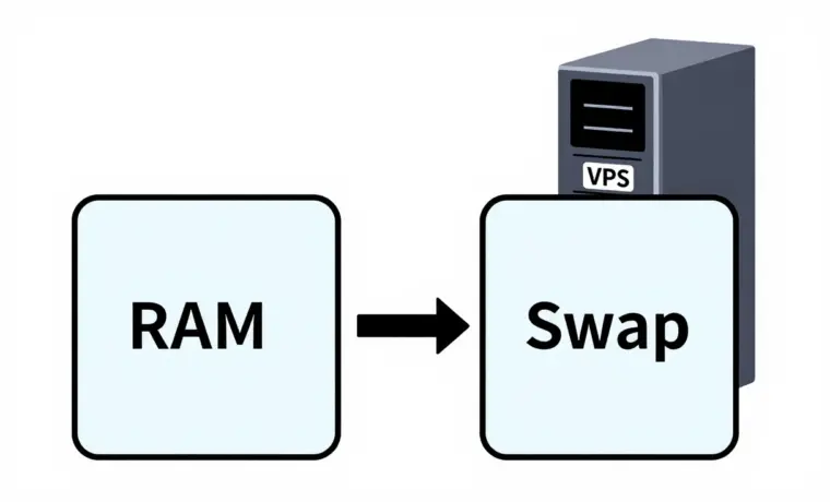 تفاوت RAM و Swap در VPS: چگونه عملکرد سرور مجازی را تحت تأثیر قرار میدهند؟ 1 تفاوت RAM و Swap در VPS